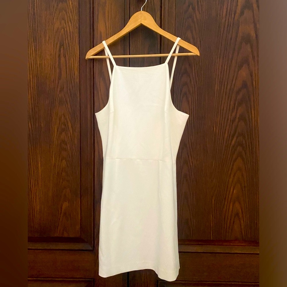 French Connection Elegant White Sleeveless Dress